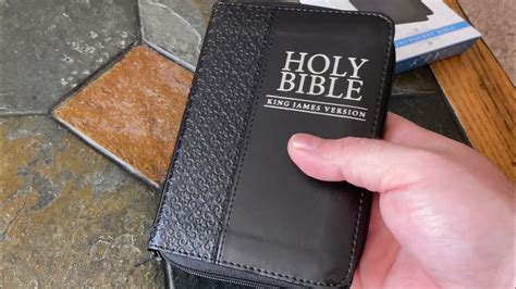 smallest bible  amazon mini pocket bible zippered kjv