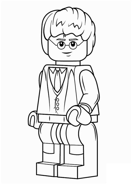 lego harry potter coloring page  printable coloring pages  kids
