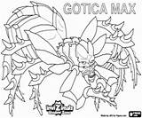 Invizimals Max Shadow Zone Coloring Gotica sketch template