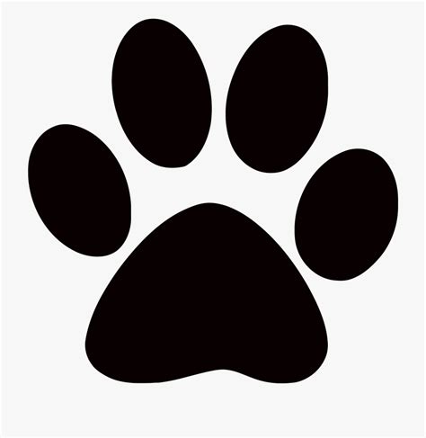 dog paw print outline clip art   cliparts  images