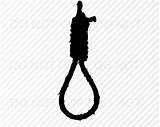 Noose Hangmans Vectorified Crime Law sketch template