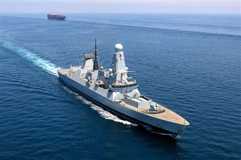 royal navy type  destroyer hms duncan plymouth