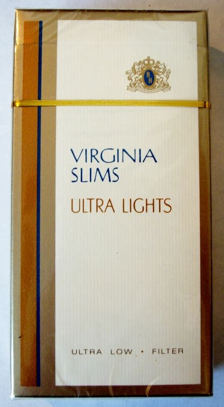 Virginia Slims Ultra Lights Ultra Low Filter 100’s