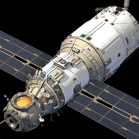 model international space station module