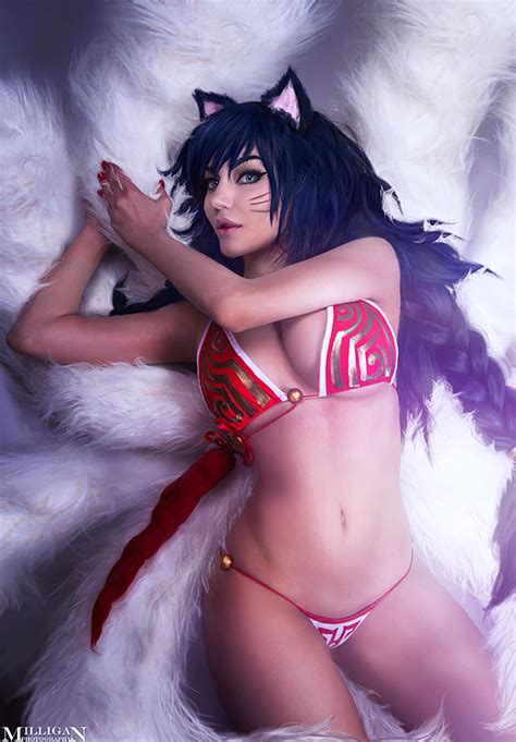 sexy ahri cosplay will leave you in awe all that s cosplay