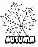 Autumn Coloring Leaf Pages Logo Sheet Fall Kids Printable Print Topcoloringpages Mini sketch template