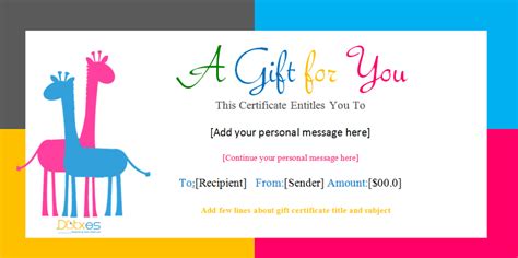 pin  gift certificate templates  designs  gift certificates