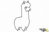Llama Draw Kids Coloring Drawing Drawings Cute Step Drawingnow Easy Trace Pages Steps Pencil Animal Unicorn Tutorials Sharpie Face Alpaca sketch template