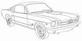 Mustang Drawing Ford Tutorial Construction Source Under sketch template