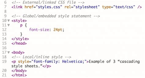 chapter  styles  css web design primer