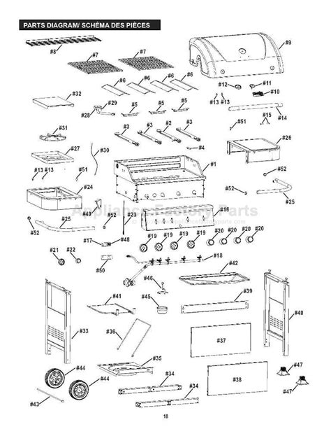 charbroil  parts bbqs  gas grills