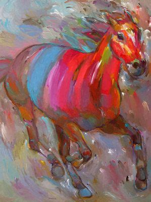 crayola horse  painting art art  sale