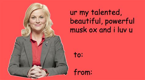 Parks And Rec Tumblr V Day Cards Just For You Album On Imgur