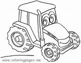 Tractor Coloring Pages Deere John Farm Print Farmall Printable Case Water Combine Outline Color Tractors Kids Drawing Mower Lawn Sheets sketch template