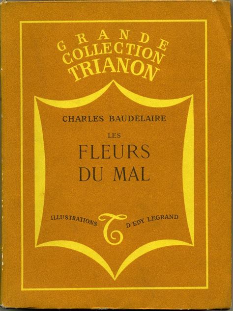 Les Fleurs Du Mal By Baudelaire Charles 1950