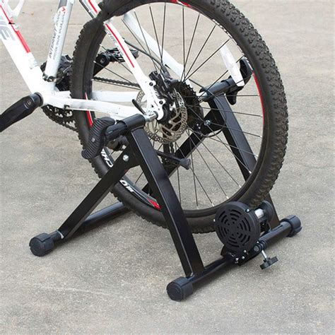 bike trainer standheavy duty stable bike stationary riding stand supports heavy duty quiet real