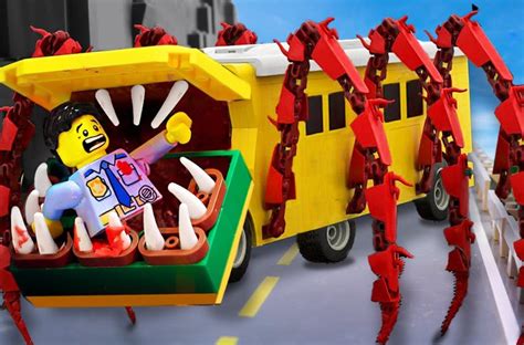lego bus eater  enter  bus scp  scp animation brickhubs