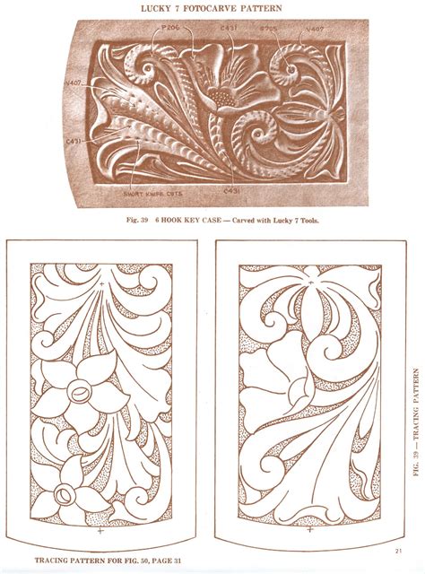 beginner printable leather tooling patterns printable word searches
