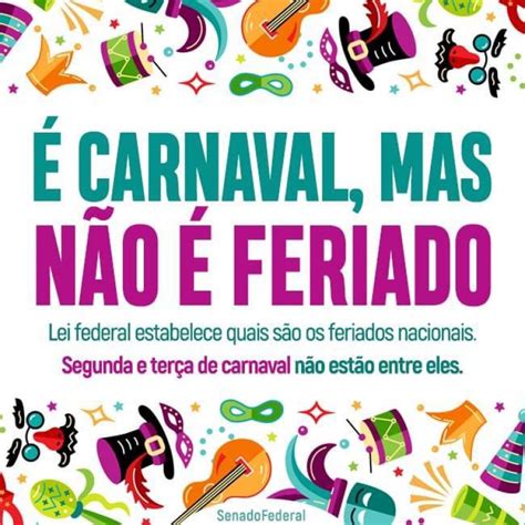 carnaval nao  considerado feriado sindicosmeticos