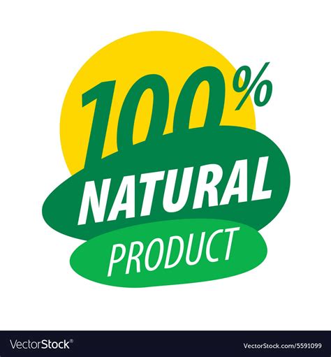 abstract logo   natural products royalty  vector