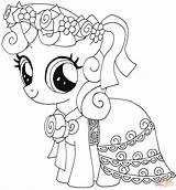 Pony Little Coloring Pages Equestria Belle Print Sweetie Book Supercoloring Sheets Template sketch template