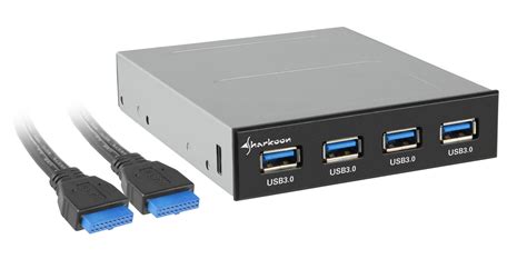 sharkoon usb frontpanel  interner anschluss bild  computerbase