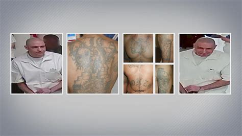 U S Marshals Release Photos Of Escaped Inmates Tattoos Youtube