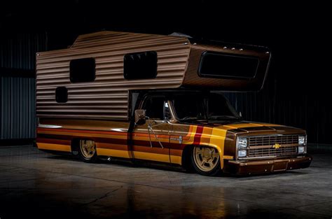 insane custom camper lowrider van  worth     carbuzz