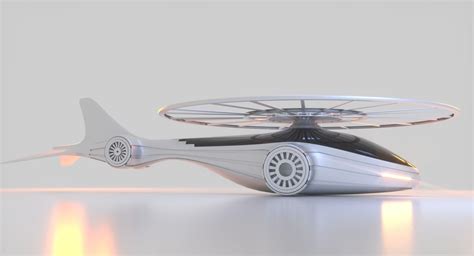 futuristic drone    model cgtrader