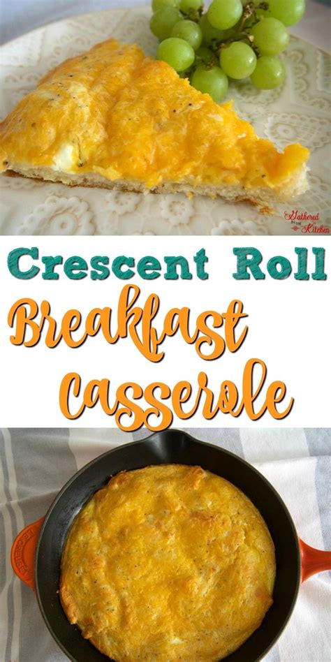 crescent roll breakfast casserole recipe cresent roll breakfast