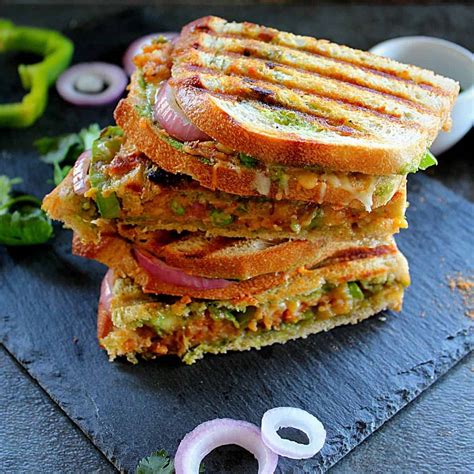 samosa grilled cheese sandwich madhus everyday indian
