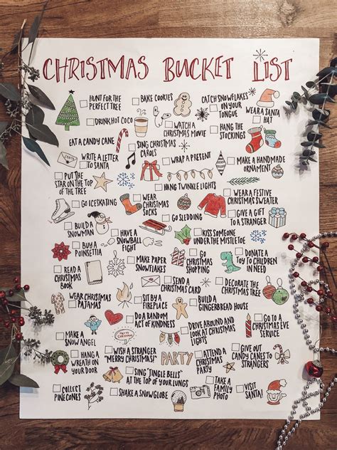 printable christmas bucket list pacific north jess