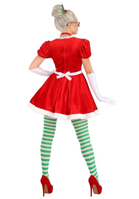 sexy classic mrs claus costume for women