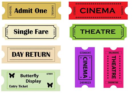 awesome  ticket design ideas