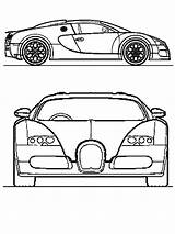 Bugatti Divo Veyron Coloriage Kolorowanki Bestcoloringpagesforkids Dla Gaddynippercrayons sketch template