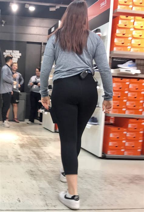 super sweet leggings ass supermarket sexy candid girls