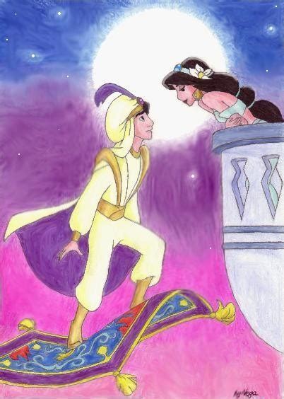 aladdin and jasmine drawing at free for personal use aladdin and jasmine