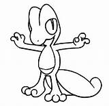 Pokemon Coloring Pages Treecko Easy Drawing Drawings Pokémon Template Ponyta Getdrawings Coloriage Et Morningkids sketch template