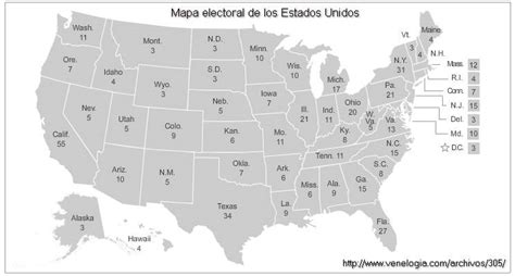 sistema electoral de los estados unidos colegio electoral