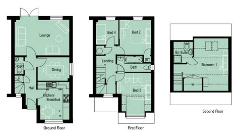 storey residential floor plan floorplansclick