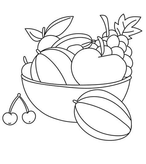 fruits  vegetables coloring pages momjunction   vegetable coloring pages fruit