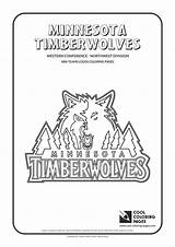 Timberwolves Nba sketch template