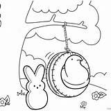 Peeps Easter sketch template
