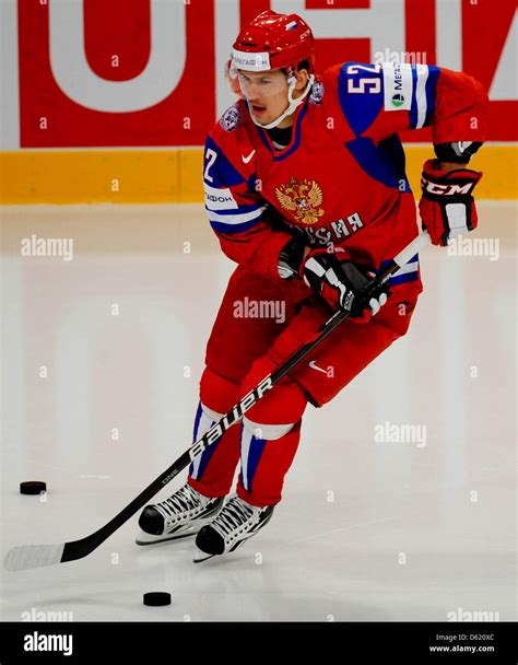 Russia S Sergei Shirokov Gestures During The Ice Hockey World