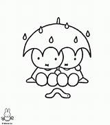 Miffy Coloring Pages Colouring Popular sketch template