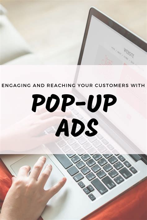 person typing   laptop   text engaging  reaching  customers  pop  ads
