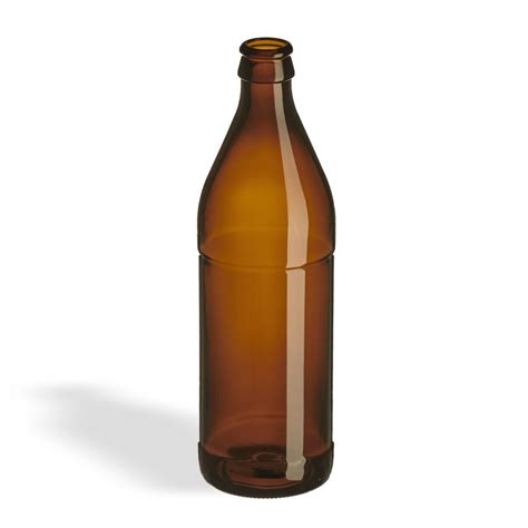 500ml 16 9 Oz Amber Euro Beer Bottle Pry Off The