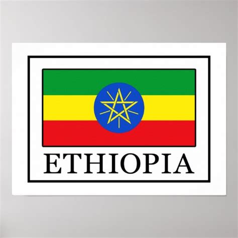 ethiopia poster zazzlecom