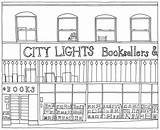 Francisco San Coloring City York Books Book Landmarks Color Colouring Pages Choose Board sketch template