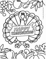 Thanksgiving Sunday School Pages Coloring Getcolorings sketch template